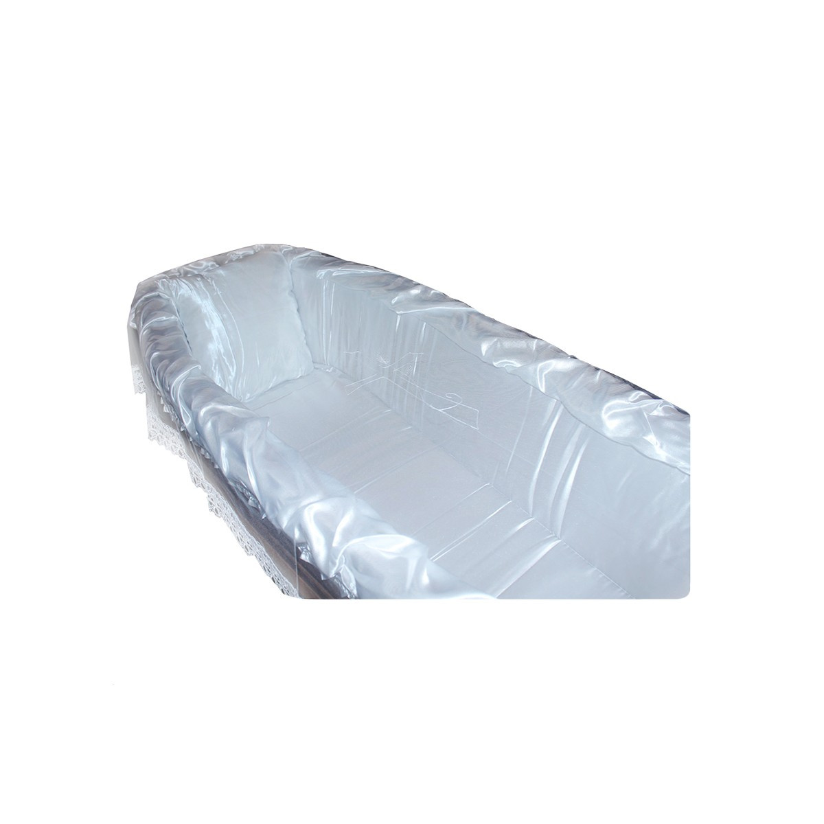 VELO PIZZO MACRAME 135X225 BIANCO