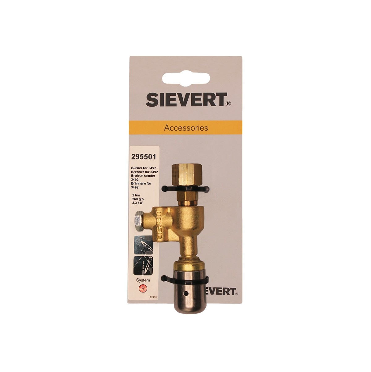 BRUCIATORE PER SALDATORI 3492 TUBO 23MM