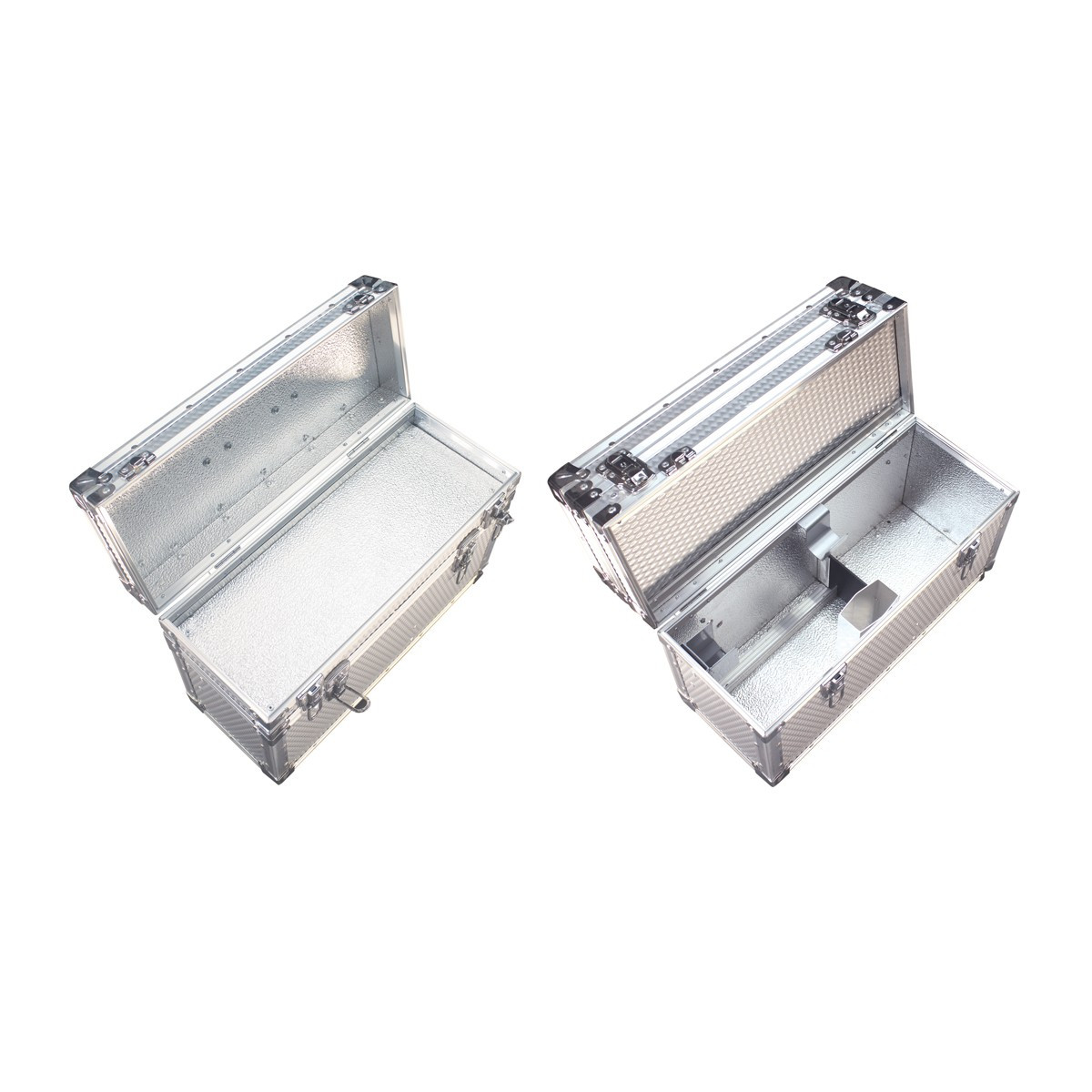 VALIGIA ALLUMINIO DOPPIO LIVELLO CM48X18,5X20+5+5