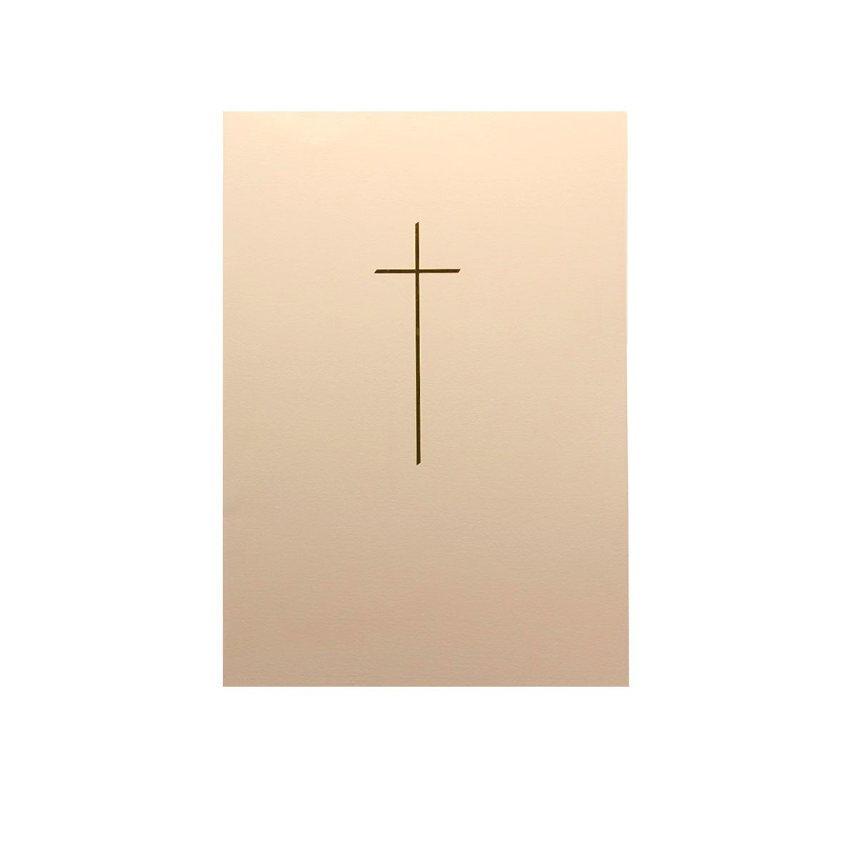 LIBRO FIRMA CROCE BEIGE ECO