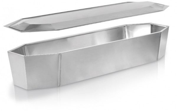 CASSA DI ZINCO 0,66 C/COPERCHIO OTTAGONALE H33 AS