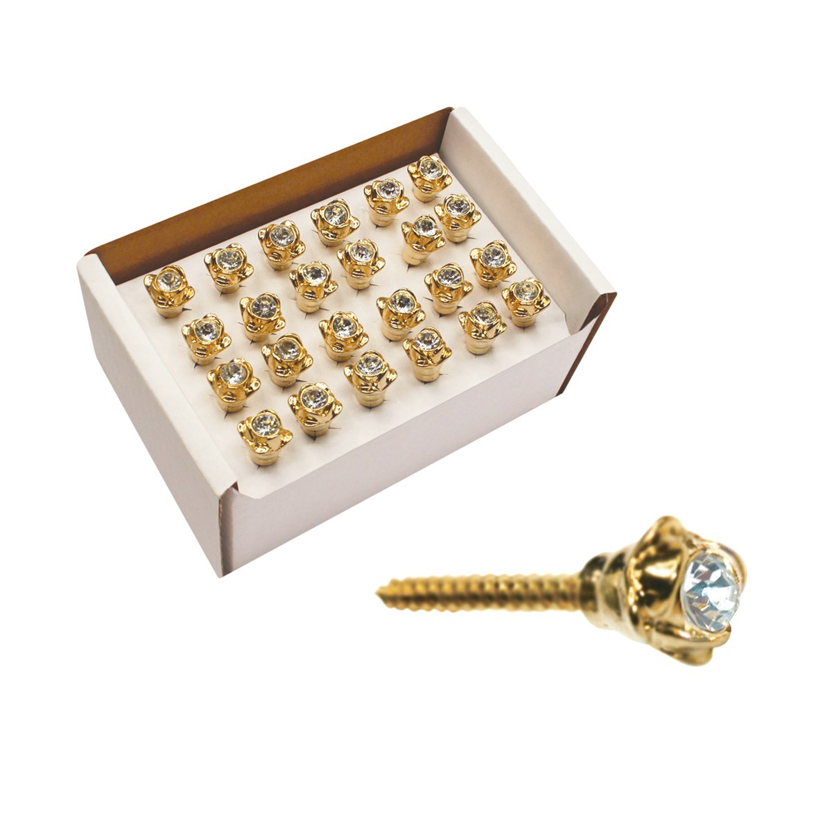 VITE FIORE PIETRA CRISTALLO-SCAT. 24PZ - BIANCA