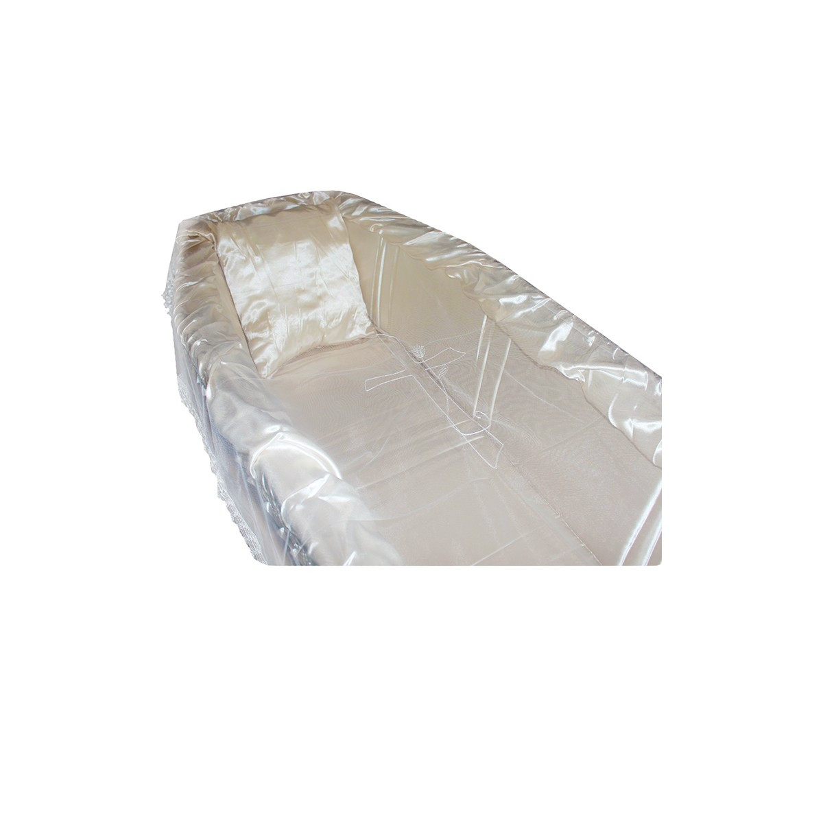 VELO PIZZO MACRAME CM 135X225 CHAMPAGNE