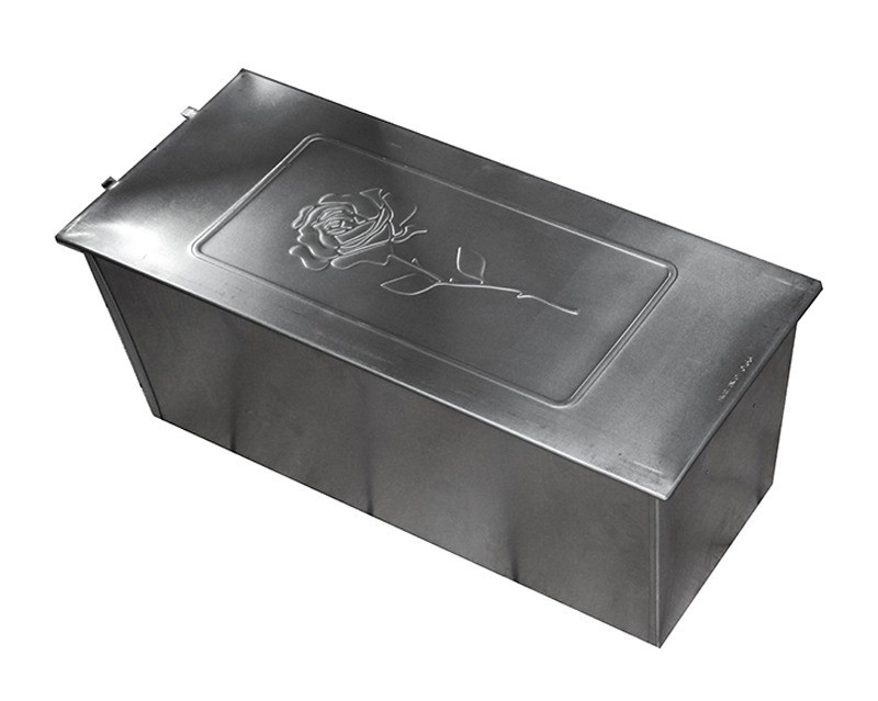 OSSARIO DI LAMIERA ZINCATA 60CM