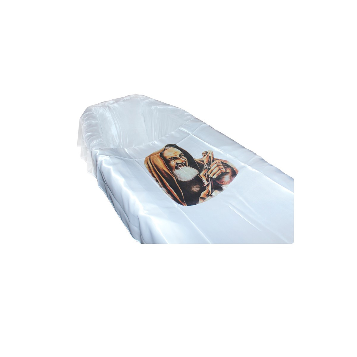 VELO LENZUOLINO PADRE PIO BIANCO