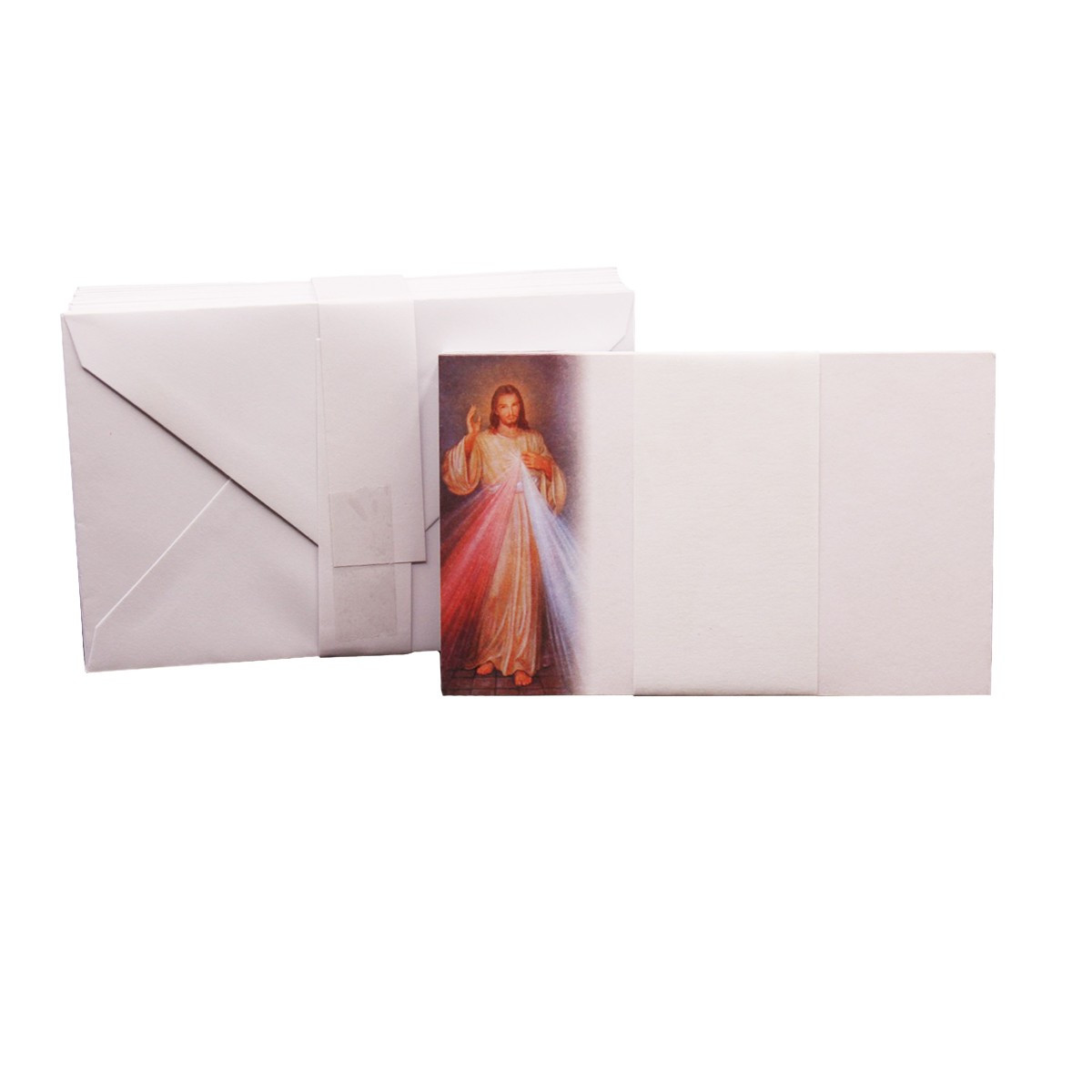 BIGLIETTINI RINGRAZIAMENTO COLORATI CRISTO