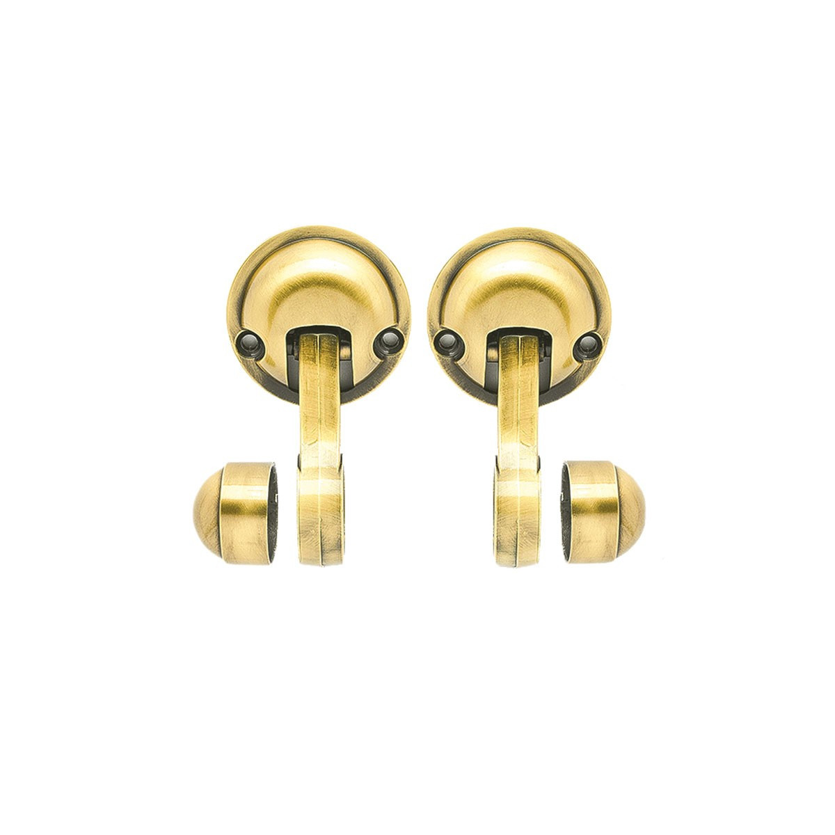 MANIGLIA OTTONATA LUCIDA DIAM. 30 MM T/11