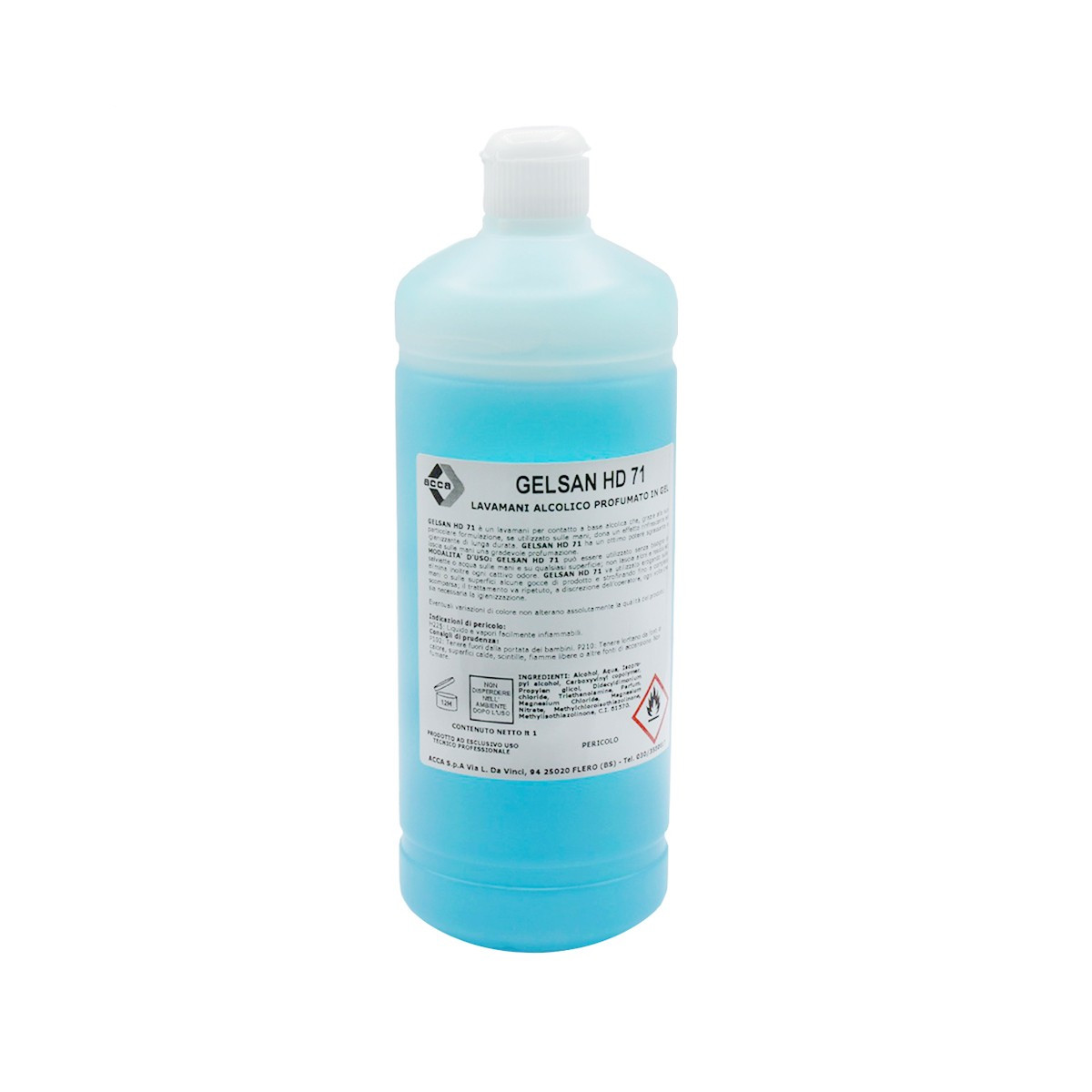 GELSAN HD 71 DISINFETTANTE ALCOLICO A GEL