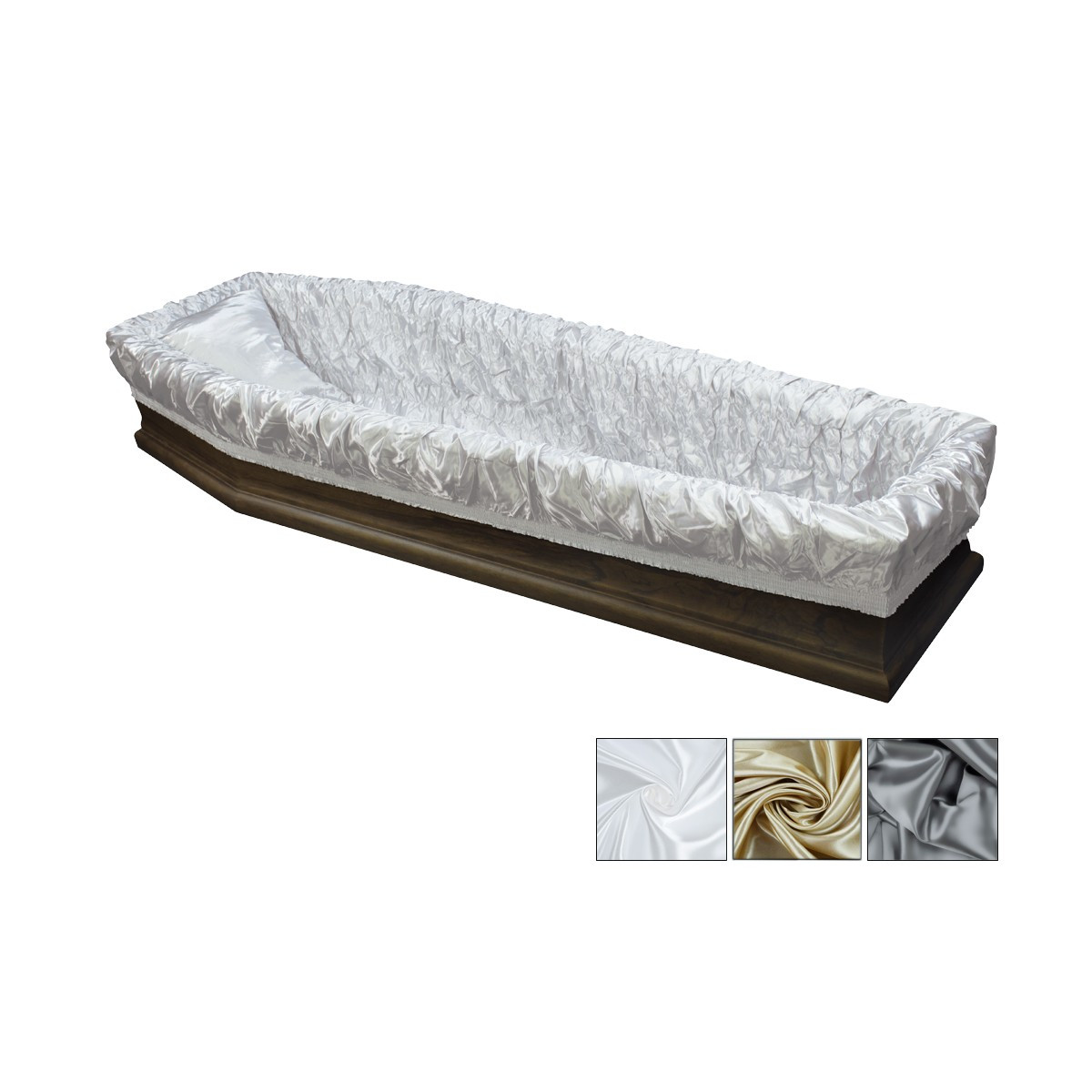 IMBOTTITURA AT-L386 CON 1 CUSCINO 38*46 FODERA ELASTICA 78*295 CON BORDO IN COTONE ELASTICO WHI GRIGIA