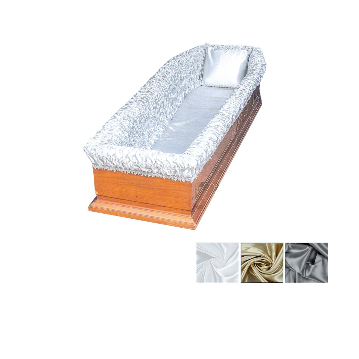 MOD. IMB B1 IMBOTTITURA CON DOPPIO CUSCINO GRIGIA