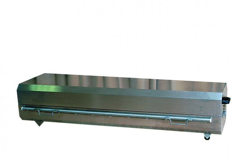 Z400 CAS. DI RECUPERO IN ACCIAIO INOX 200X66.5X44.5