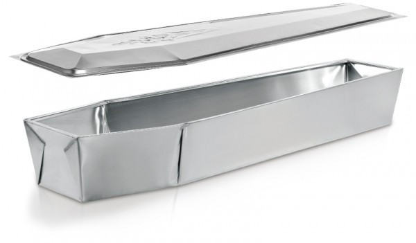 CASSA DI ZINCO 0,66 C/COPERCHIO H 31 CM