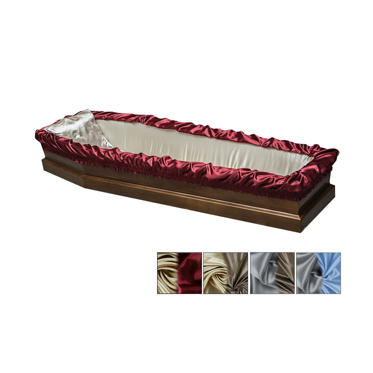 IMBOTTITURA IN RASO REGGENTE BICOLORE GR/TA