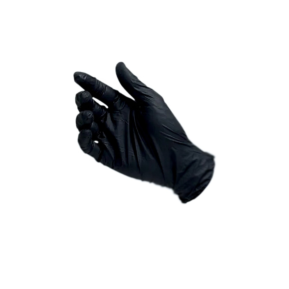 GUANTI IN NITRILE NERO PZ. 50 MOD. D