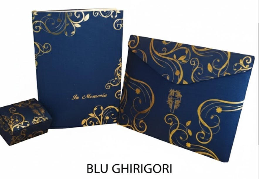 TRIS FINE SERVIZIO BLU GHIRIGORI