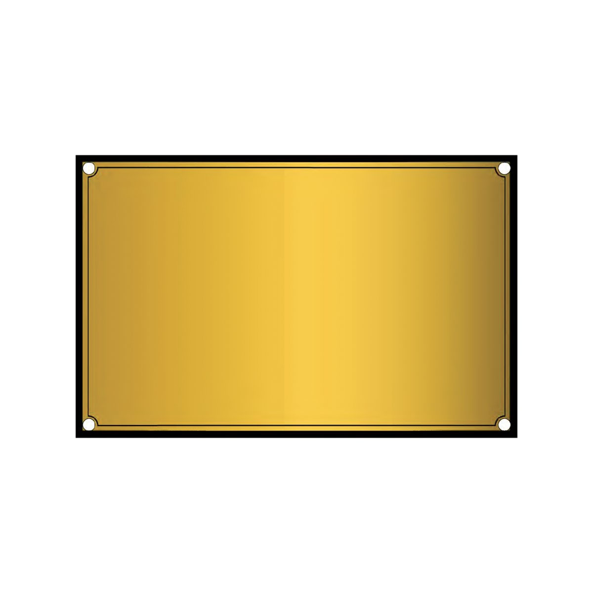 MOD.07 FONDO ORO BORDO NERO MM.0,8X80X125 PIANA 4F