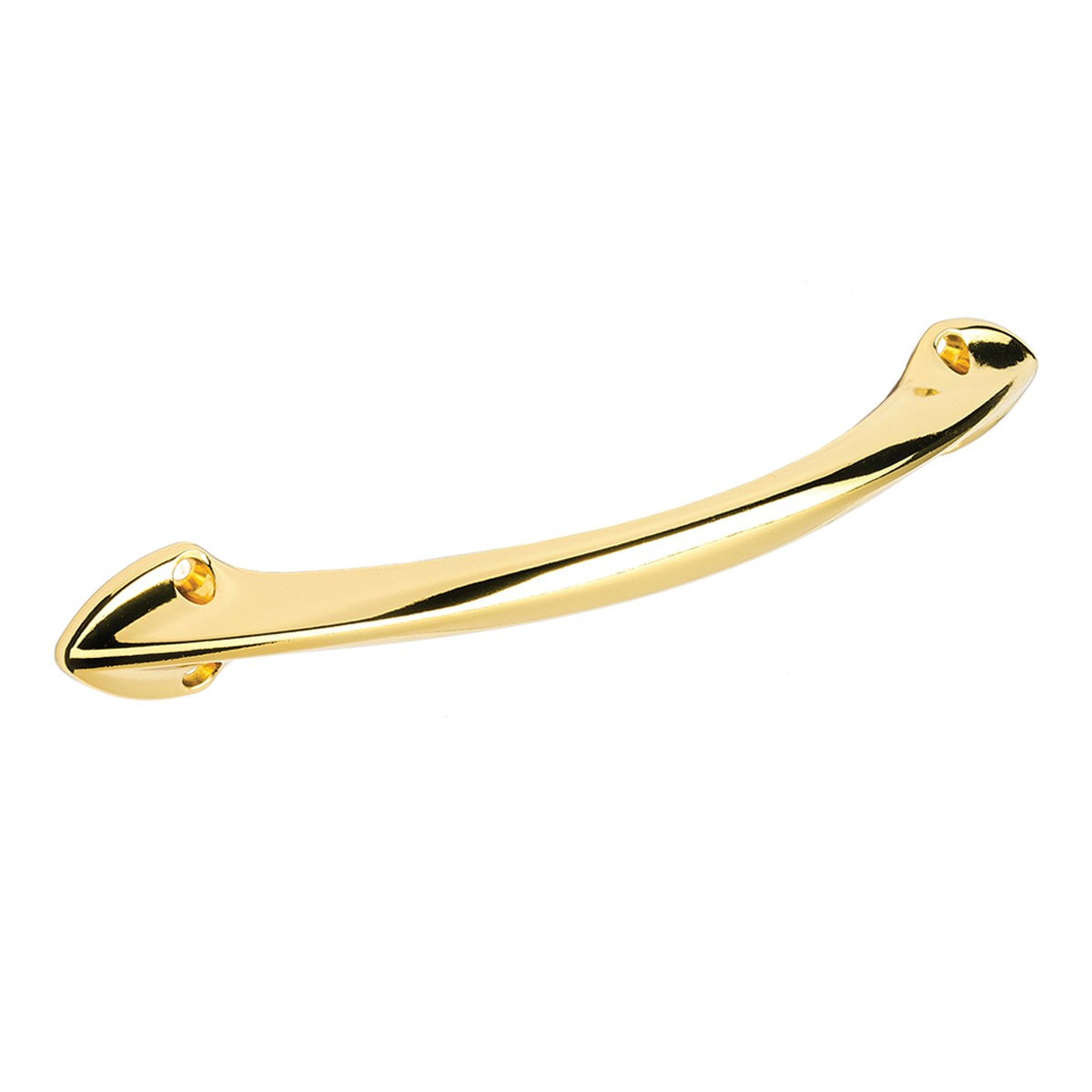 MANIGLIA OTTONATA LUCIDA T/18