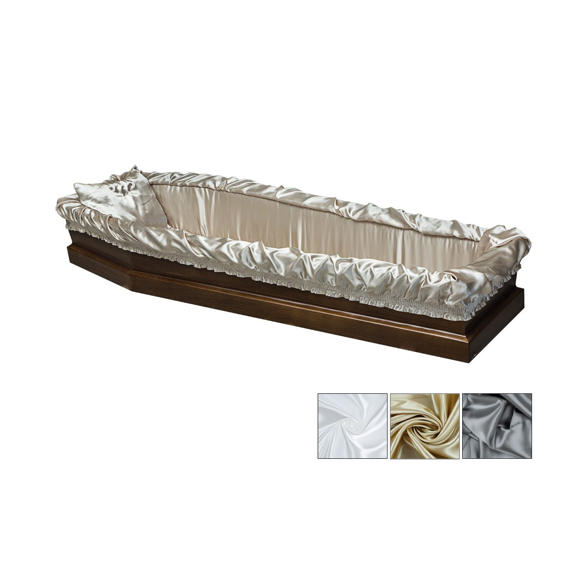 IMBOTTITURA IN RASO REGGENTE CARTONATA BIANCO H31